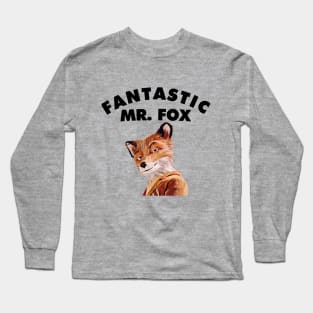 Fantastic Mr Fox Wes Anderson Long Sleeve T-Shirt
